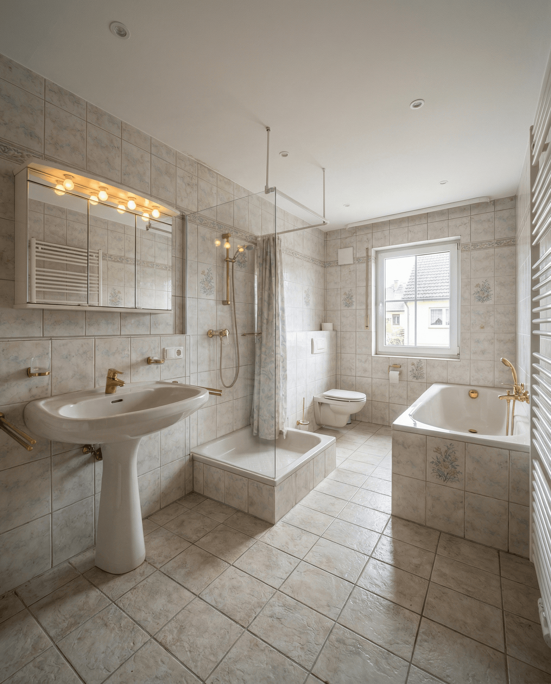 Badsanierung Damme – Vorher